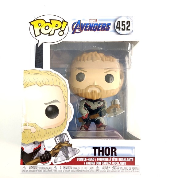 Funko Other - Funko Pop Avengers Endgame Thor Gitd GameStop Exclusive #452
